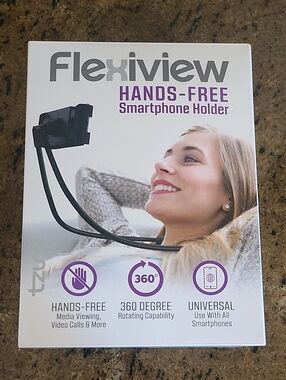 Tzumi Flexiview Hands-Free Smartphone Holder - Black